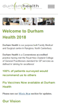 Mobile Screenshot of durhamhealth.co.nz